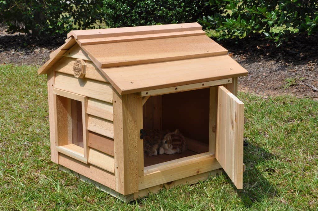 20 Outdoor Cat  House  Custom  Dog Cat  Houses  by Blythe Wood Works