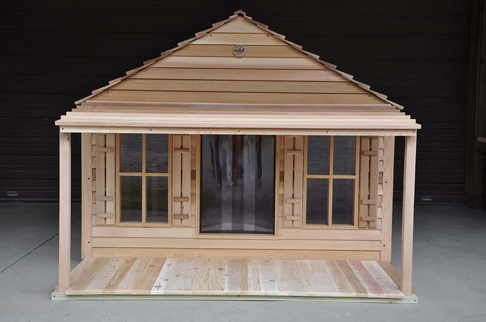dog house with roof deck